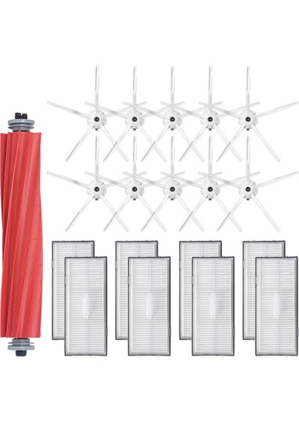 Hepa Filtreler Ana Fırça Yan Fırça T7S T7 Plus T7S Plus S7 Elektrikli Süpürge Yedek Parçaları (Yurt Dışından)
