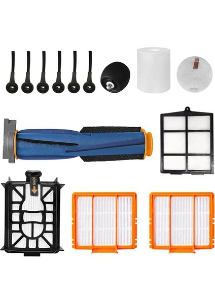 Yedek Ana Fırça Yan Fırça Hepa Filtre AV2501AE AV2502AE Robotlu Süpürge Aksesuarları Için Uyumlu (Yurt Dışından)