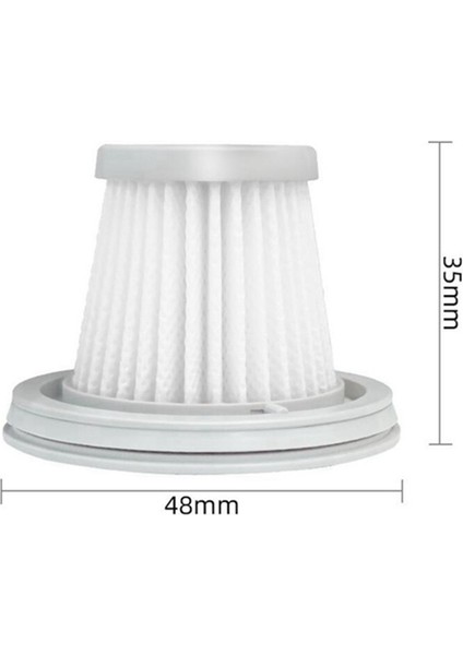 Kullanışlı Elektrikli Süpürge Için 8 Paket Hepa Filtre Ev Araba Mini Kablosuz Yıkanabilir Filtre Yedek Parça (Yurt Dışından)