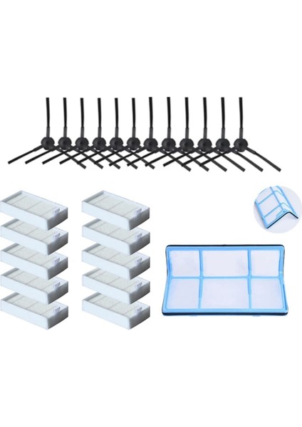 23 Adet Süpürme Robotu Filtre Yan Fırça Hepa Filtre Için Fit V3S/V5S/V5/V3L Robotlu Süpürge Aksesuarları (Yurt Dışından)