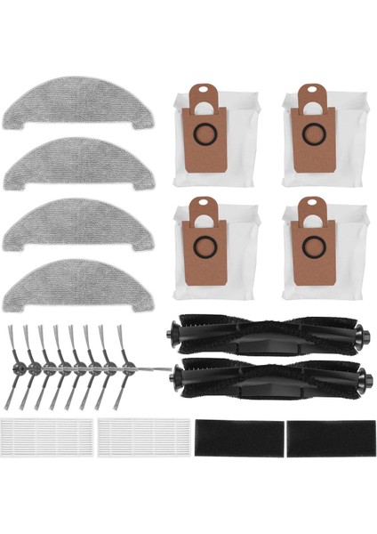 N2 Robot Süpürge Aksesuarları Için Hepsi Bir Arada Kit (Yurt Dışından) modelleri