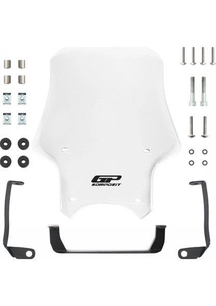 CF Moto 250 NK 2023-2024 Uyumlu Ön Cam Şeffaf 49 cm indirimleri