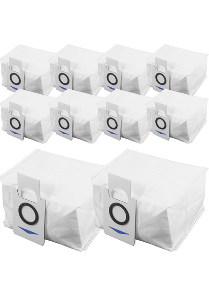 Deebot X1 Omnı Turbo Robot Süpürge Için 10 Paket Yedek Elektrikli Süpürge Torbası (Yurt Dışından)