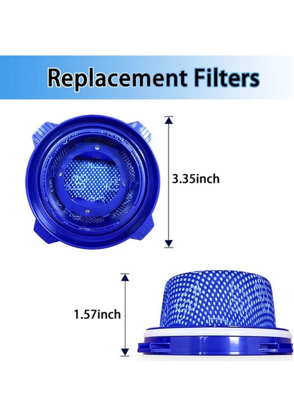 Jet Çubuk Süpürge Hepa Filtre, Vakum Aksesuarları Mikro Filtre DJ97-02649A (Yurt Dışından)