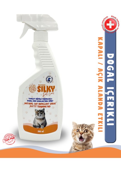 - Kedi Uzaklaştırıcı ve Tuvalet Eğitim Spreyi ( 500ML )