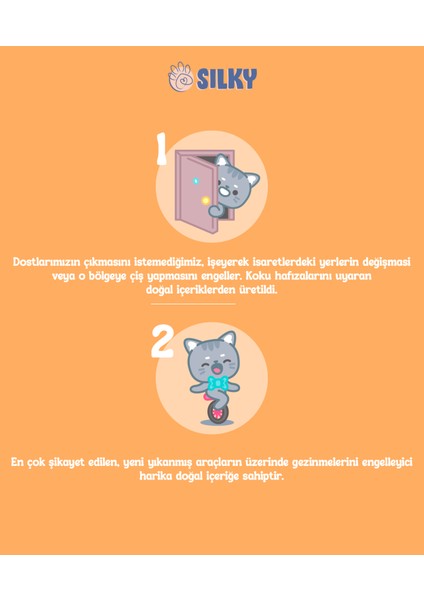 - Kedi Uzaklaştırıcı ve Tuvalet Eğitim Spreyi ( 500ML )