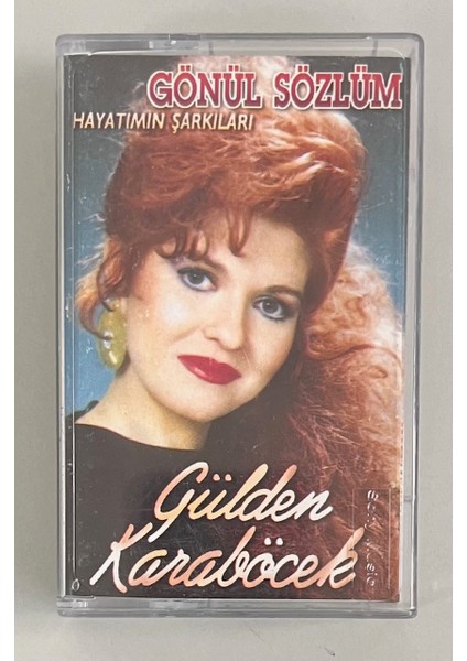 Gülden Karaböcek Gönül Sözlüm Kaset (Orjnal Dönem Baskı Kaset)