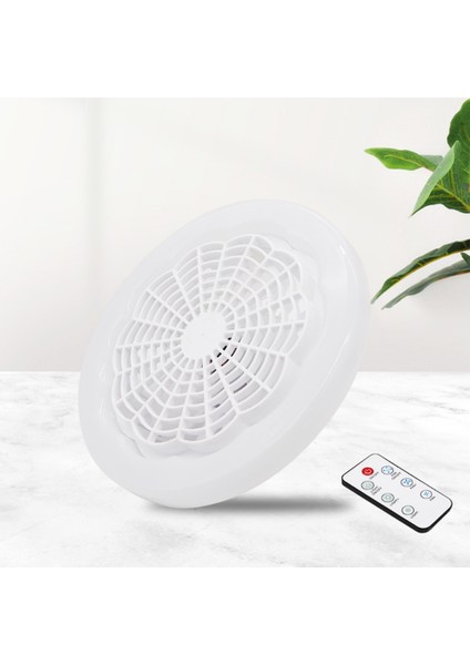 LED Akıllı Fan Işık Tavan Vantilatörü 30W Uzaktan Kumanda Kapalı LED Işık Sessiz Yatak Odası Mutfak Dekor Lamba Fanlar-Turuncu (Yurt Dışından) indirimleri