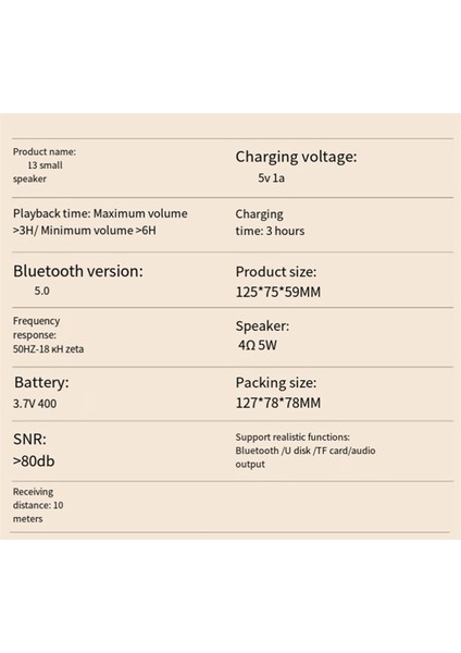 Retro Hoparlör 360 Stereo Etkisi Bluetooth Mini Hoparlör Vintage Radyo Ev Dekor Açık Beyaz Için Ses Kutusu (Yurt Dışından) fiyatları