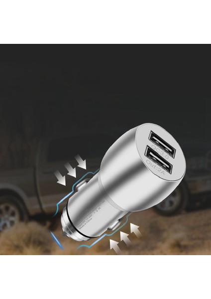 USB Araç Şarj Cihazı 5A Hızlı Şarj 2 Port 12-24 V Soket Çakmak Araba USB C Şarj Cihazı Telefon Şarj Adaptörü (Yurt Dışından) fiyatları