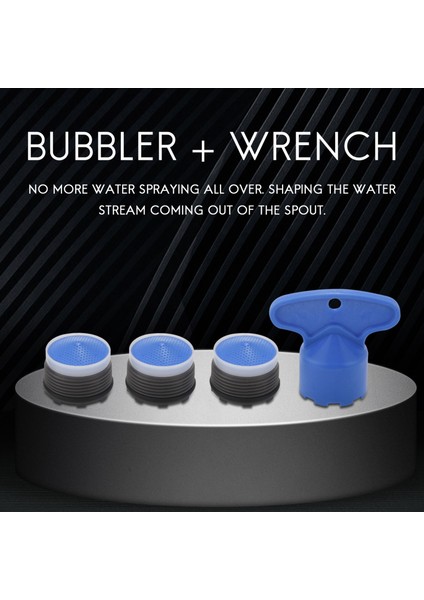 1.2gpm Musluk Yedek Parça Ekleme Filtresi, Kısıtlayıcı Havalandırıcı, 18,5mm, 4'lü Paket(Mavi+Siyah) (Yurt Dışından) fiyatları