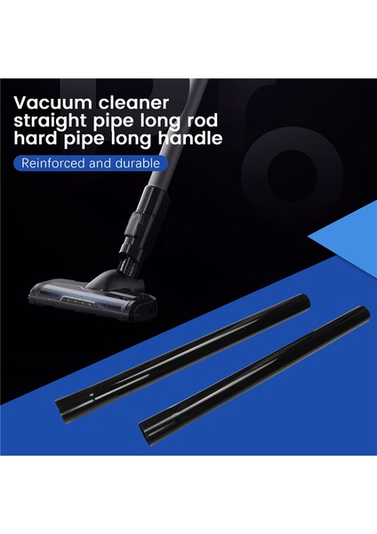 2 Adet Elektrikli Süpürge Aksesuarları Elektrikli Süpürge Düz Tüp Uzun Çubuk Sert Tüp Uzun Saplı Kafa Iç Çapı 35MM (Yurt Dışından) indirimleri