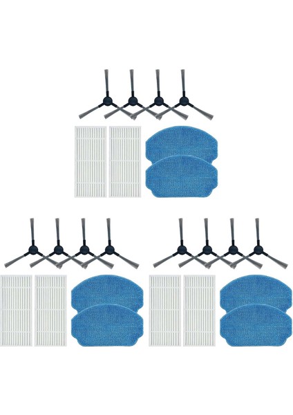 BR150/BR151 Için 3x Yedek Parçalar, BR150/BR151 Için, BR150/BR151 Robot Süpürge Yedek Parçaları Için (Yurt Dışından)