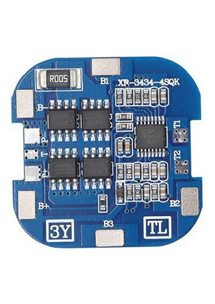 2 Adet 4s Bms 10A 14.8V 18650 Li-Ion Lityum Pil Şarj Panosu Süpürme Makinesi Güneş Lityum Pil Koruma Levhası (Yurt Dışından) fiyatları