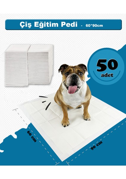 Noname Köpek Çiş Pedi - 60*90CM / 40GR / 50AD