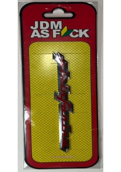 Arma Sticker 1 Adet Kaliteli ve Dayanıklı Yapışkanlı Etiket