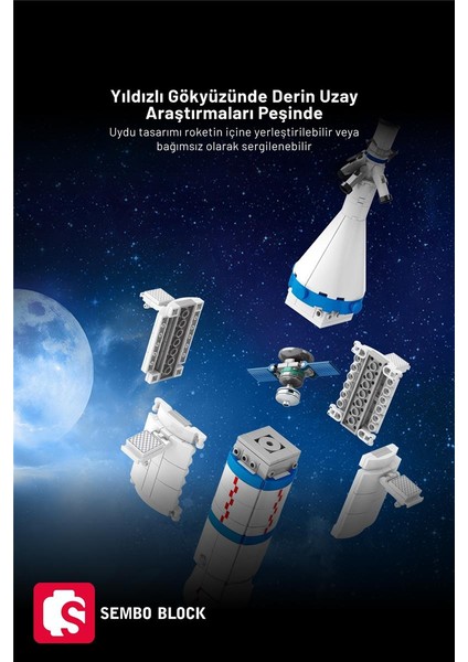 Long March 2f Uzay Aracı 904 Parça (203304)