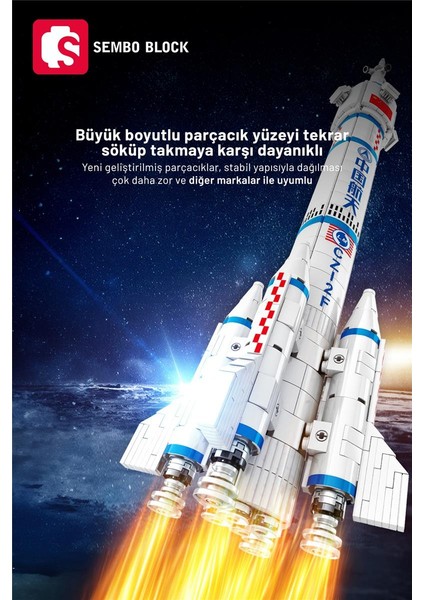 Long March 2f Uzay Aracı 904 Parça (203304)