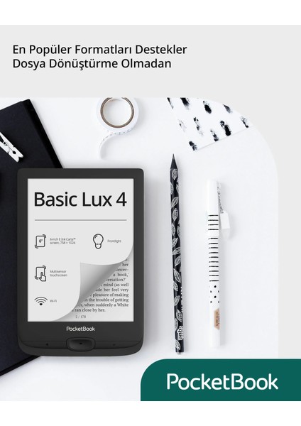 8gb 6 İnç Basic Lux 4 Black fırsatları