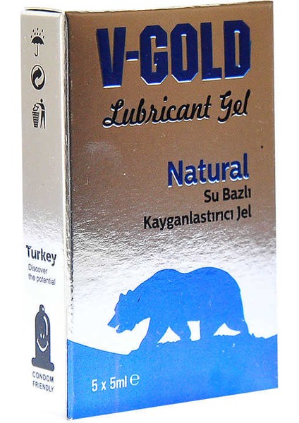 Jel Natural 5 ml x 5li
