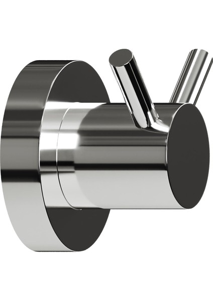 Zero Bornozluk - İkili - Parlak Krom