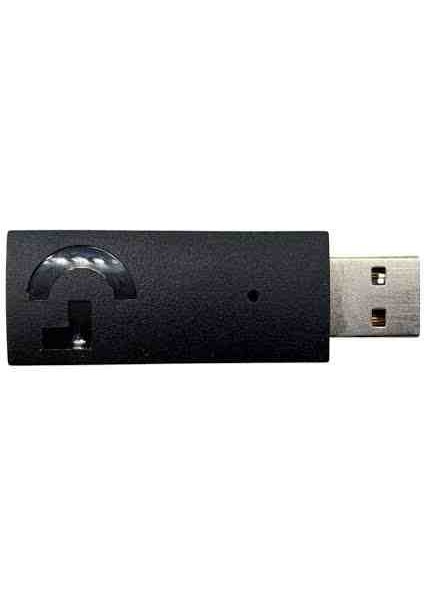 G935 USB Receiver Dongle Yedek Alıcı Siyah
