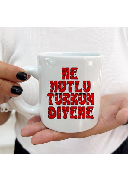 Her Yaşa ve Zevke Uygun Ne Mutlu Türküm Diyene Kupa Bardaklar