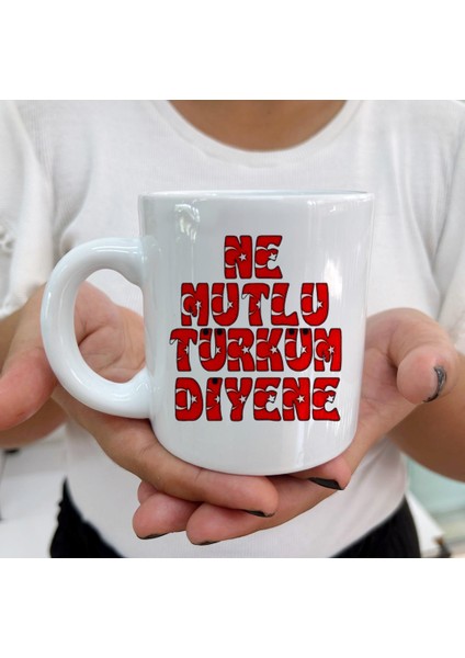 Her Yaşa ve Zevke Uygun Ne Mutlu Türküm Diyene Kupa Bardaklar