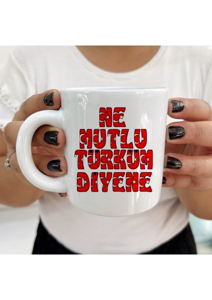 Her Yaşa ve Zevke Uygun Ne Mutlu Türküm Diyene Kupa Bardaklar
