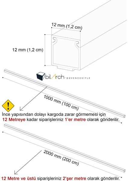 Kablo Kanalı Kaliteli Sağlam Ambalaj 1 Metre (Tüm Boyutlar) Yapışkanlı