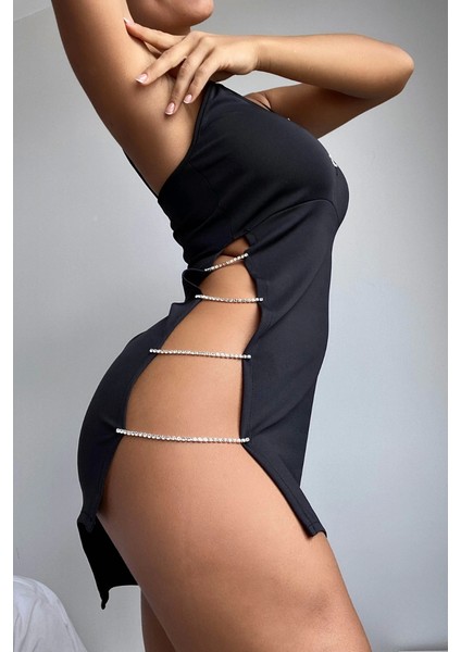 Taşlı Mini Elbise modelleri