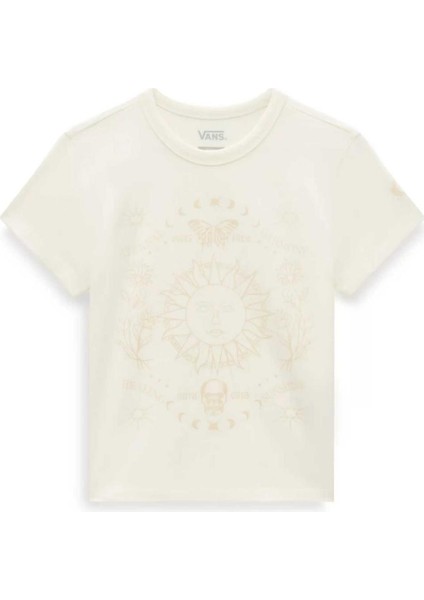 Sol Shine Mini Kadın Beyaz T-Shirt