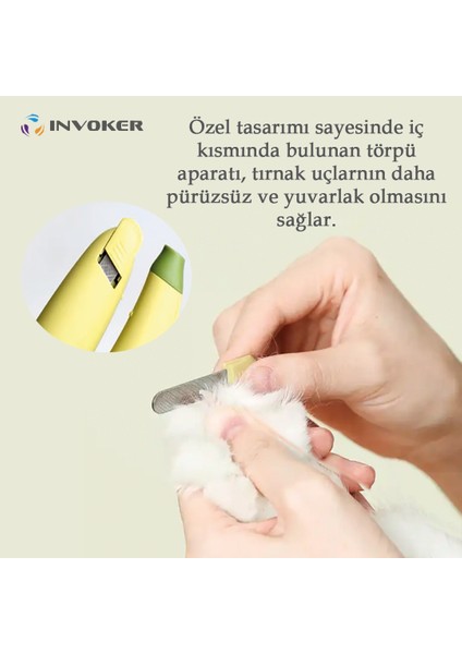 Işıklı Kedi Köpek Tırnak Makası Pet Evcil Hayvanları Uv Işınlı Törpülü Hazneli Bakterii Parazit Tırnak Içi Damarları Görme fırsatları