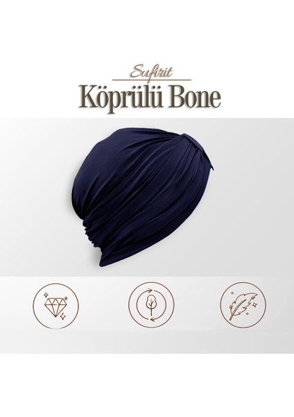 Köprülü Bone- Tesettür Bone - Bone Eşarp- Hazır Bone Şal- Tasarım Bone Modelleri