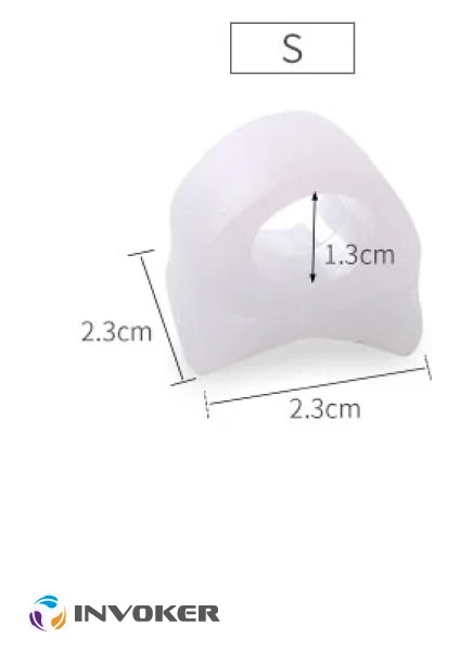 Silikon Makaralı Ayak Serçe Parmak Koruyucu Nasır Koruyucu Kemik Düzeltici Halluks Valguss Parmak Arası Silikon Small x 2 fiyatları