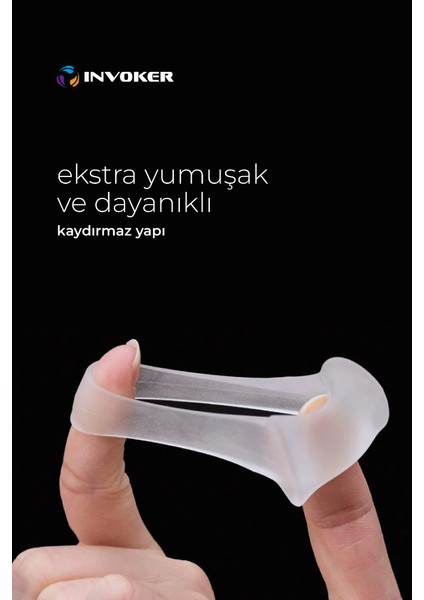 Silikon Makaralı Ayak Serçe Parmak Koruyucu Nasır Koruyucu Kemik Düzeltici Halluks Valguss Parmak Arası Silikon Small x 2 modelleri