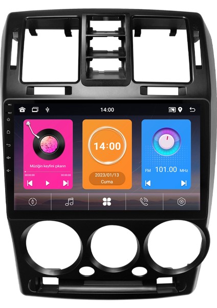 Hyundai Getz (2004-2006) Android 14 Multimedya Carplay 9 Inch 8 GB Ram / 128 GB Hafıza CRV-4753XAA