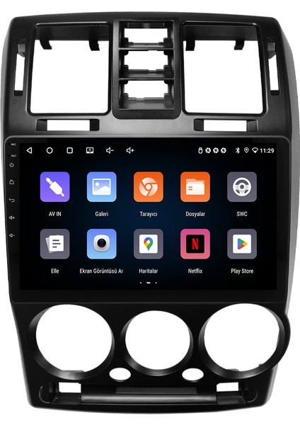 Hyundai Getz (2004-2006) Android 14 Multimedya - 4 GB Ram - 64 GB Hafıza - Carplay CRV-4753XR