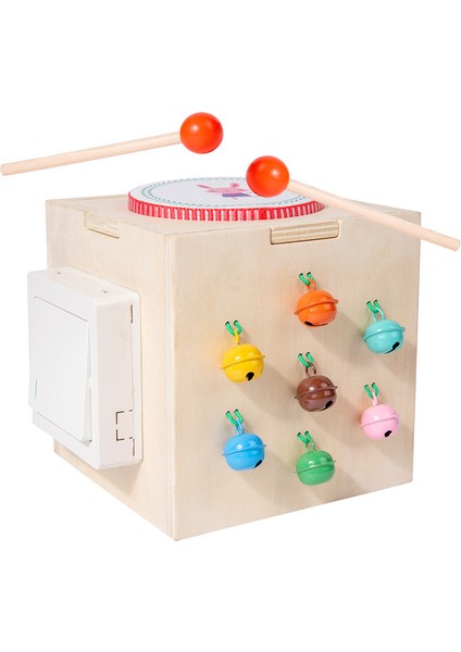Çocuk Erken Eğitim Eğitici Çok Fonksiyonlu Müzik Kutusu Montessori Erken Eğitim Ahşap Oyuncaklar Bebek Müzik Masa Oyuncaklar (Yurt Dışından)