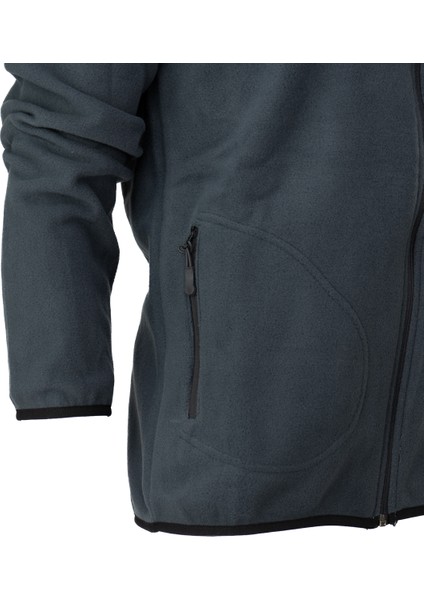 Erkek Kışlık Polar Sweatshirt Hırka Önü ve Cepleri Fermuarlı Hakim Yaka Rahat Kesim Tam Kalıp Anti Pilling indirimleri