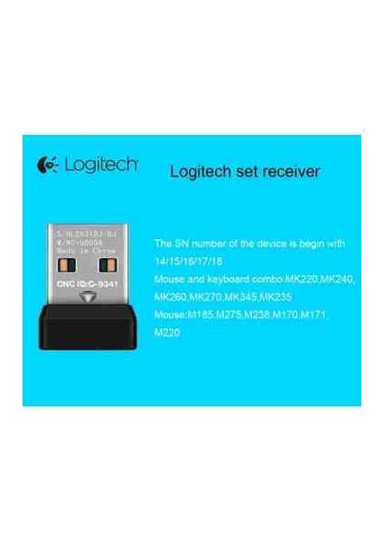 Nano USB Receiver Alıcı 5'li Paket (Klavye Mouse Setleri) Için