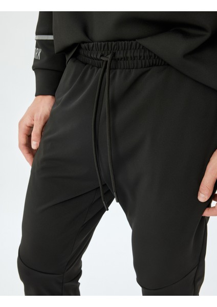 Spor Eşofman Altı Jogger Beli Bağcıklı Dikiş Detaylı Cepli indirimleri