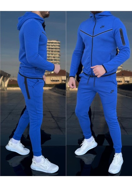 Sportswear Tech Fleece Mavi Eşofman Takımı