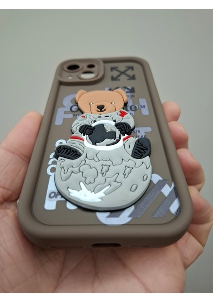 iPhone 13 Kılıf 3D Sevimli Cool Beyzbolcu Kaykaycı Astronot Ayıcıklı Kamera Korumalı Silikon Lüks Kılıf indirimleri