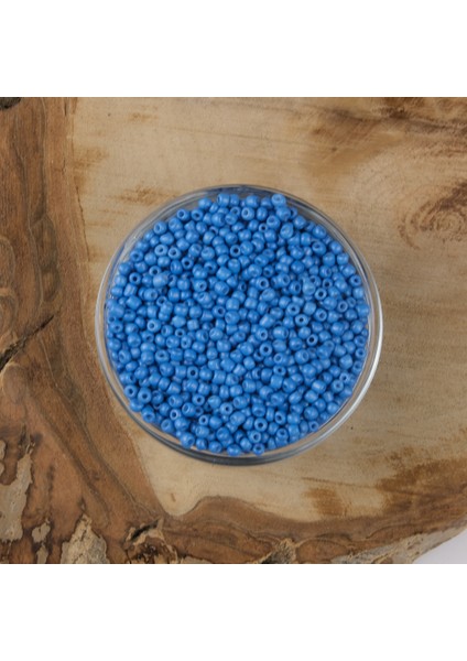 Abc Kum Boncuk Koyu Mavi 3 mm 500 Gram 8/0 - JX09