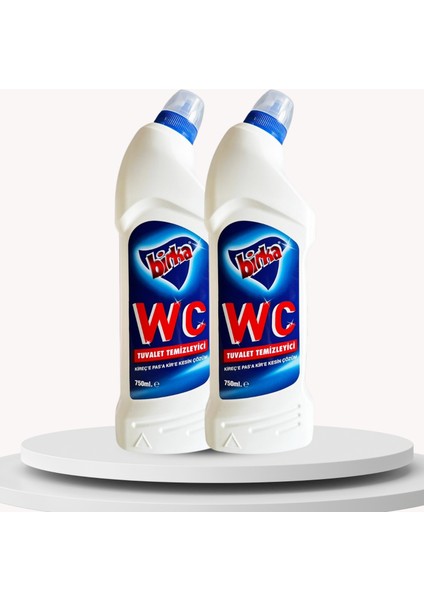 Wc Tuvalet ve Pisuvar Temizleyici 2 Adet x 750 ml