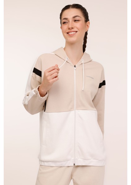 Wl Fast 18-21 4pr Bej Kadın Eşofman Üstü