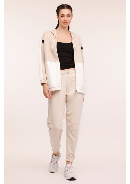 Wl Fast 18-21 4pr Bej Kadın Eşofman Üstü modelleri