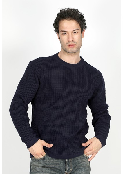 Robb Regular Fit Sıfır Yaka Kazak Erkek Kazak 251 Lcm 241054 2501