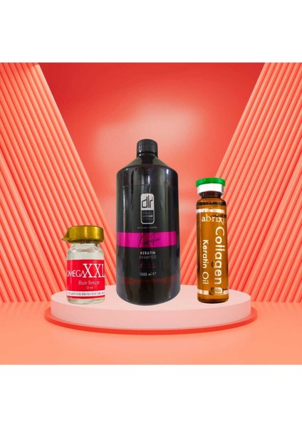Keratin Şampuan 1 lt Xxxl Serum ve Collegen